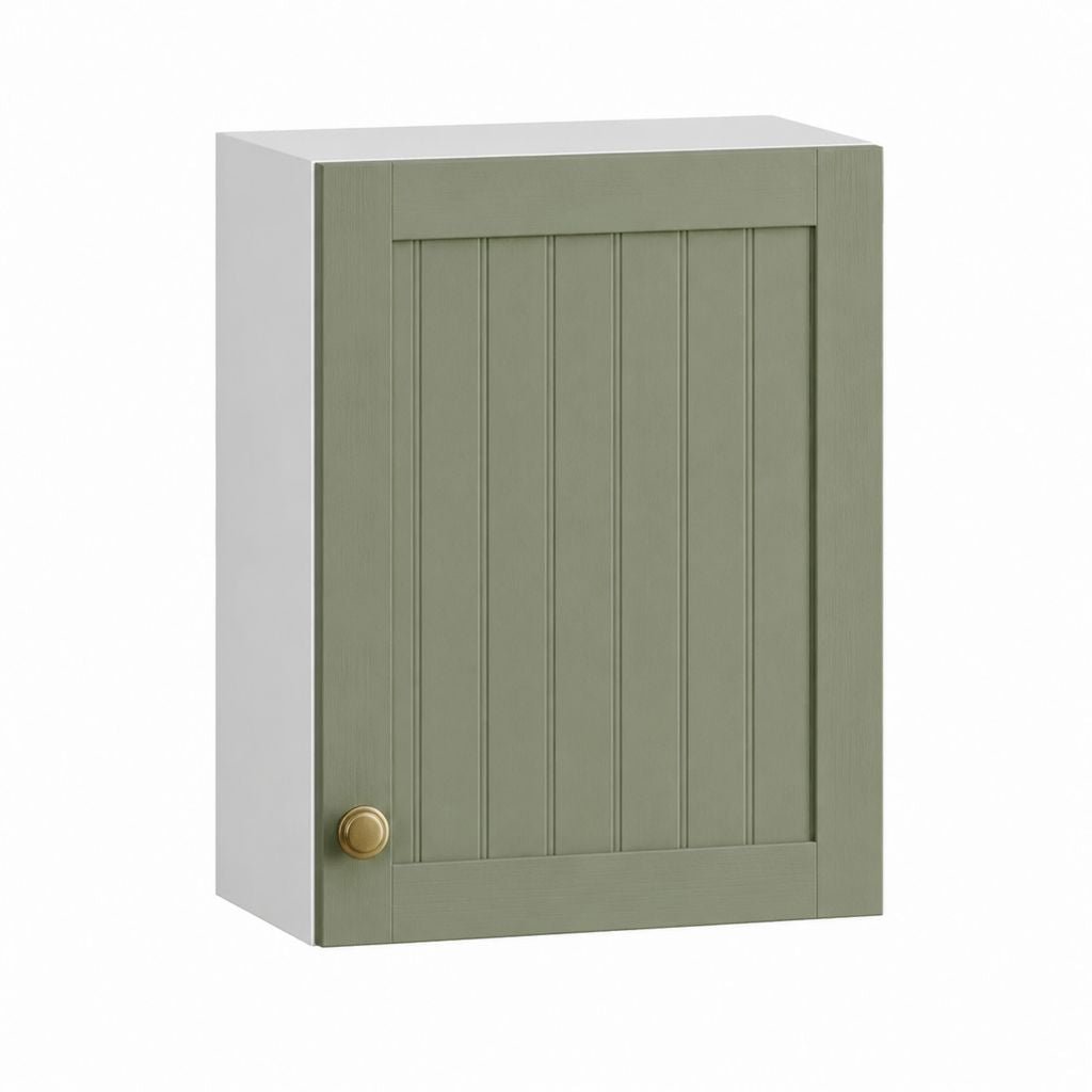 Küchen Hängeschrank Salbeigrün MDF rechteckig 60 x 80 x 32 cm